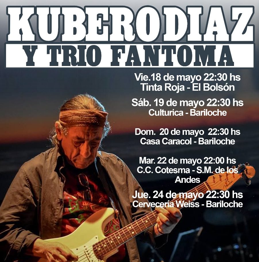 Kubero Díaz, una leyenda del rock nacional llega a SMA – Patagonianews