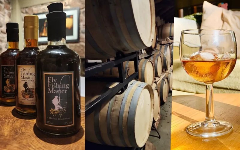 El licor de proyección internacional elaborado en Villa Meliquina