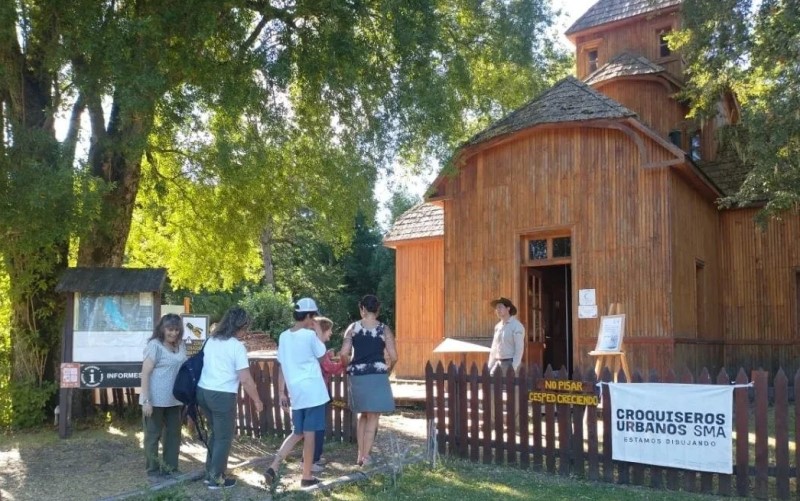 Muestra de croquiseros urbanos en Hua Hum
