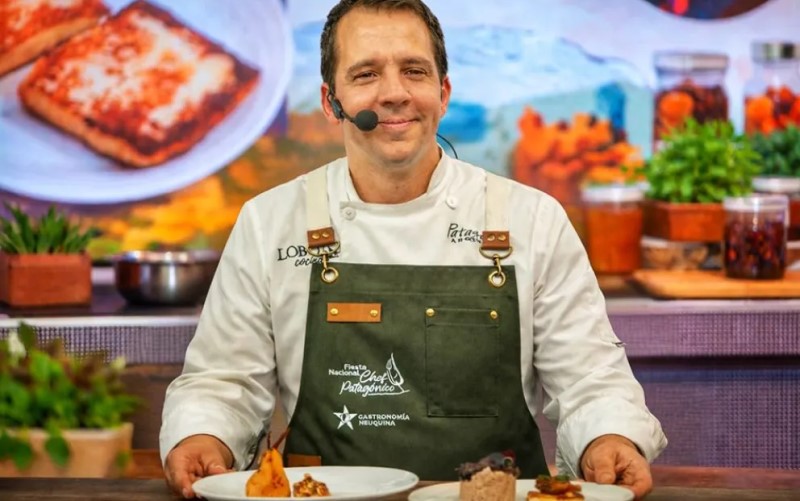 El Chef Martín Páez representa a la gastronomía neuquina en Chile