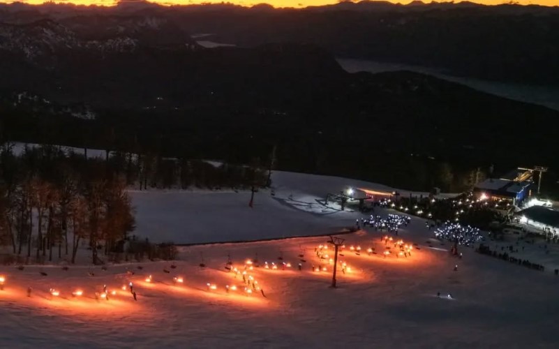 Chapelco festejó el Día del Montañés en una tarde noche ideal